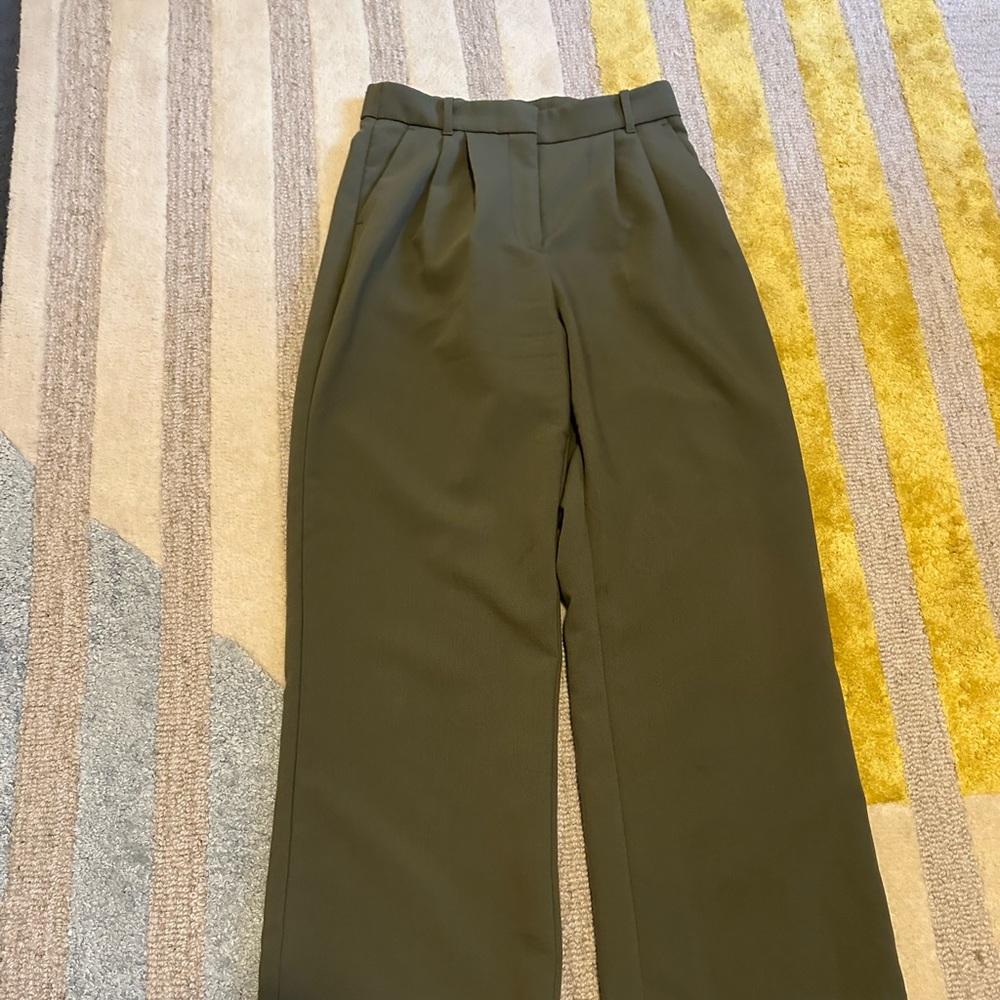 Abercrombie & Fitch Sloane Tailored pant size 29, olive green